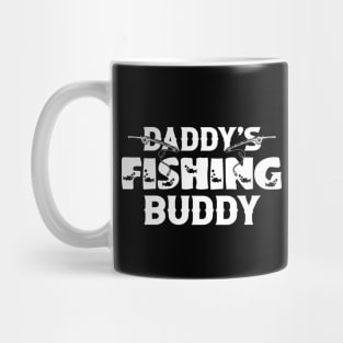 Vintage Daddy's Fishing Buddy T-Shirt | Funny Father's Day Fishing Gift Mug